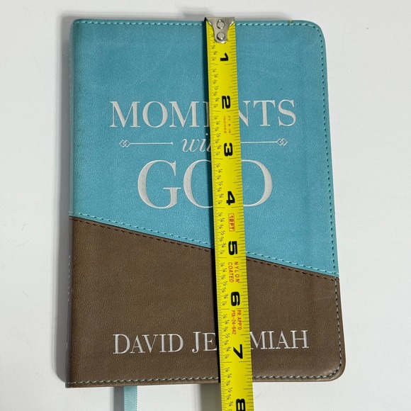 Moments with God Daily Devotional Book by David Jeremiah Blue Brown * - Picture 4 of 7